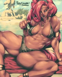 Urbosa Bikini Set (The Legend of Zelda) [Noodlenood]