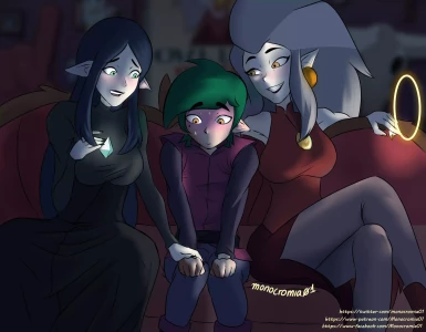 Sister’s game (The Owl House) [Monocromia01]