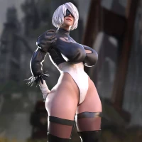 Blacked and Futa Sets (Various) [NordFantasy] - 2B - Nier