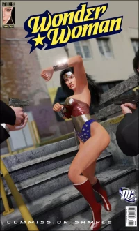 Offensive Comics [Studio AD] - Wonder Woman Commission 1