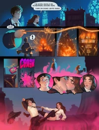 Harry and Hermione in the Room of Requirements ANIMATED (Harry Potter) [Joixxx]