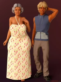 Artworks, Pinups, Other Stuff [The FOXXX] - Grandma Fatassi And Reed Luvass