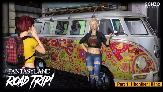 Fantasyland – Road Trip! [Sexy3DComics | Gonzo] - ! - Chapter 1