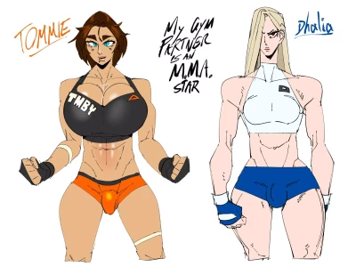 My Gym Partner is a Stacked Tomboy [DSAN] - My Gym Partner is an MMA Star - Chapter 2