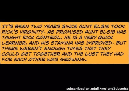 Aunt Elise [Mature3DComics] - Chapter 3