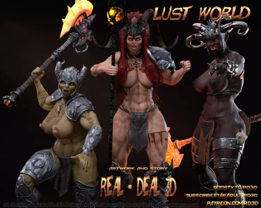 Lust World [Real-Deal 3D] - Amazon Tribe - Side Story