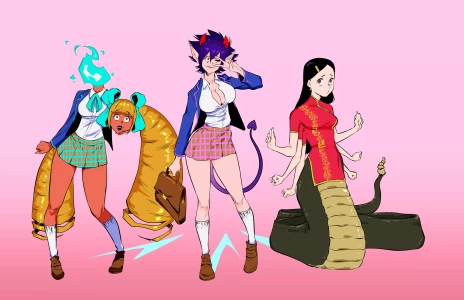 Monster Girl Academy [Worky Zark] - [Worky Zark] Monster Girl Academy #06 + Bonus