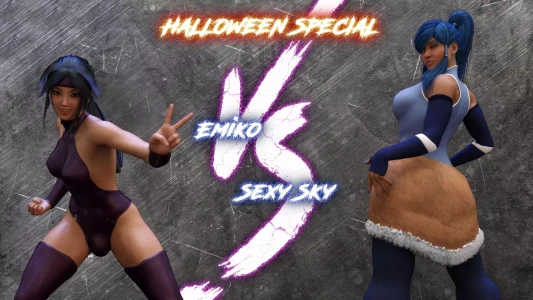 The F.U.T.A [SquarePeg3D] - Match 5 - Emiko VS Sexy Sky
