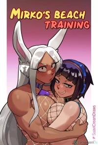 Mirko's Beach Training (My Hero Academia) [SuaviCream-Draws]