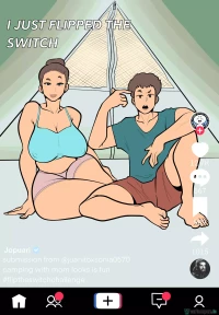 Jopuari Archive - Incest Porn Comic Collection - [Jopuari] Camping with mom goes viral