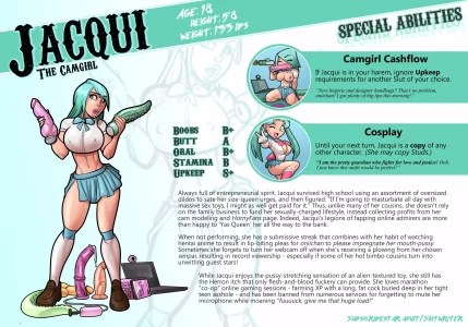 My Mom And Sister Are Size Queen Sluts [Rabies T Lagomorph] - Character Sheets