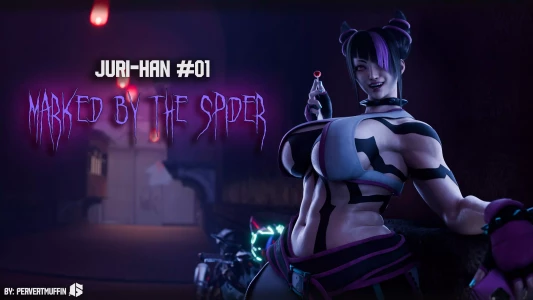 Juri Han - Marked By The Spider (Street Fighter) [PervertMuffinMajima] - Textless - Chapter 1