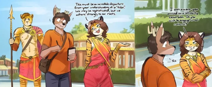 Tribal Tige Series comic porn