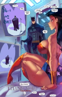 Wonder Woman X Batman “Thank You” comic porn