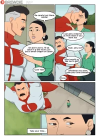 Mark x Debbie comic porn