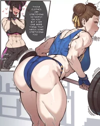 Juri’s Special Workout comic porn