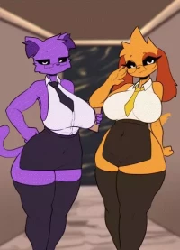 Dogday Catnap Office porn comic