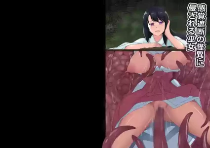 [Hyoui no Jikan] Kankaku Shadan no Kaii ni Okasareru Miko