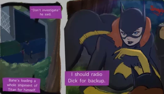 Bane Breaks Batgirl! porn comic