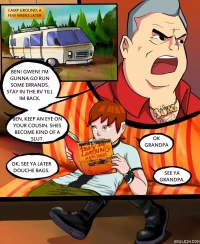 Campground Ben 10 porn comic