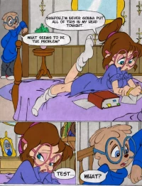 Home work Alvin and the Chipmunks porn comic