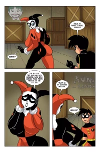 Harley and Robin in The Deal Batman porn comic