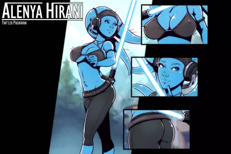 Alenya Hirani - Twi'lek Padawan Star Wars porn comic
