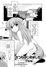 [Ueda Yuu] Kitsune Hajimemashita [English] [Dame!]