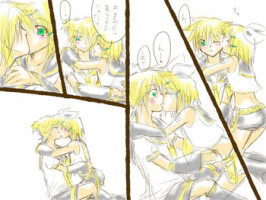 [Chouno Kumika] 「鏡音さんにキスの１０題」後日談。 (Vocaloid)