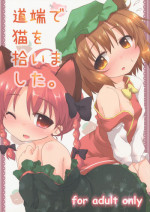 (Reitaisai 9) [Gainamon (Natsu no Koucha)] Michibata de Neko wo Hiroimashita. (Touhou Project)