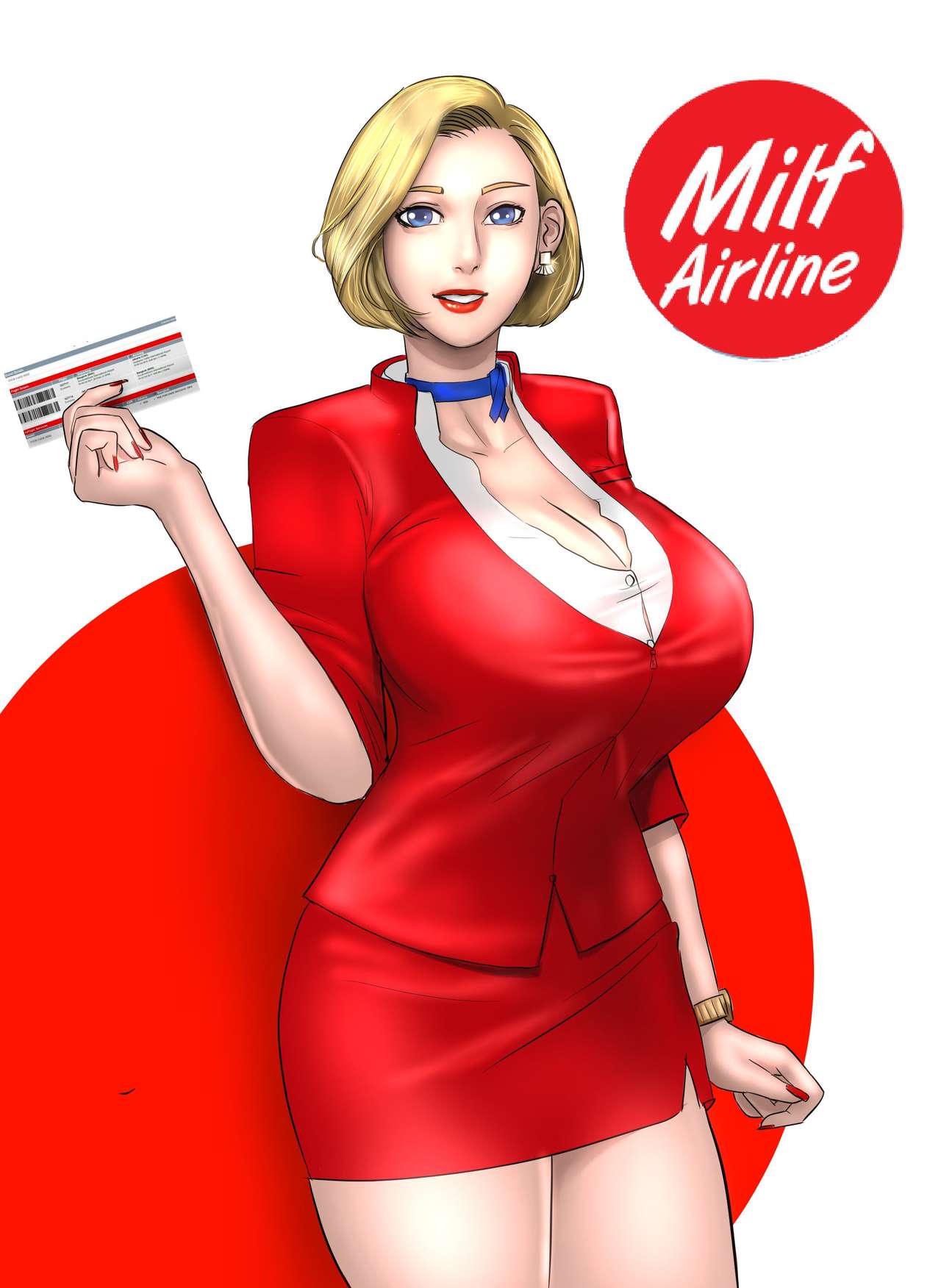 [Scarlett Ann] Milf Airline (Ongoing) – Halaman 35