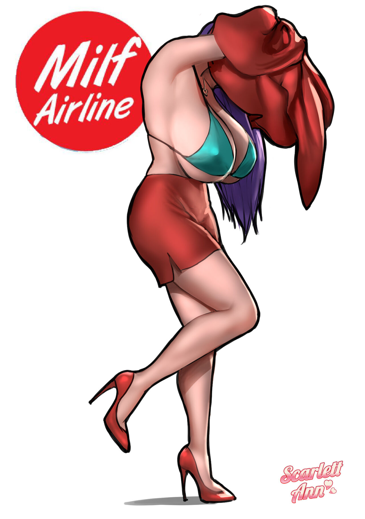 [Scarlett Ann] Milf Airline (Ongoing) – Halaman 53