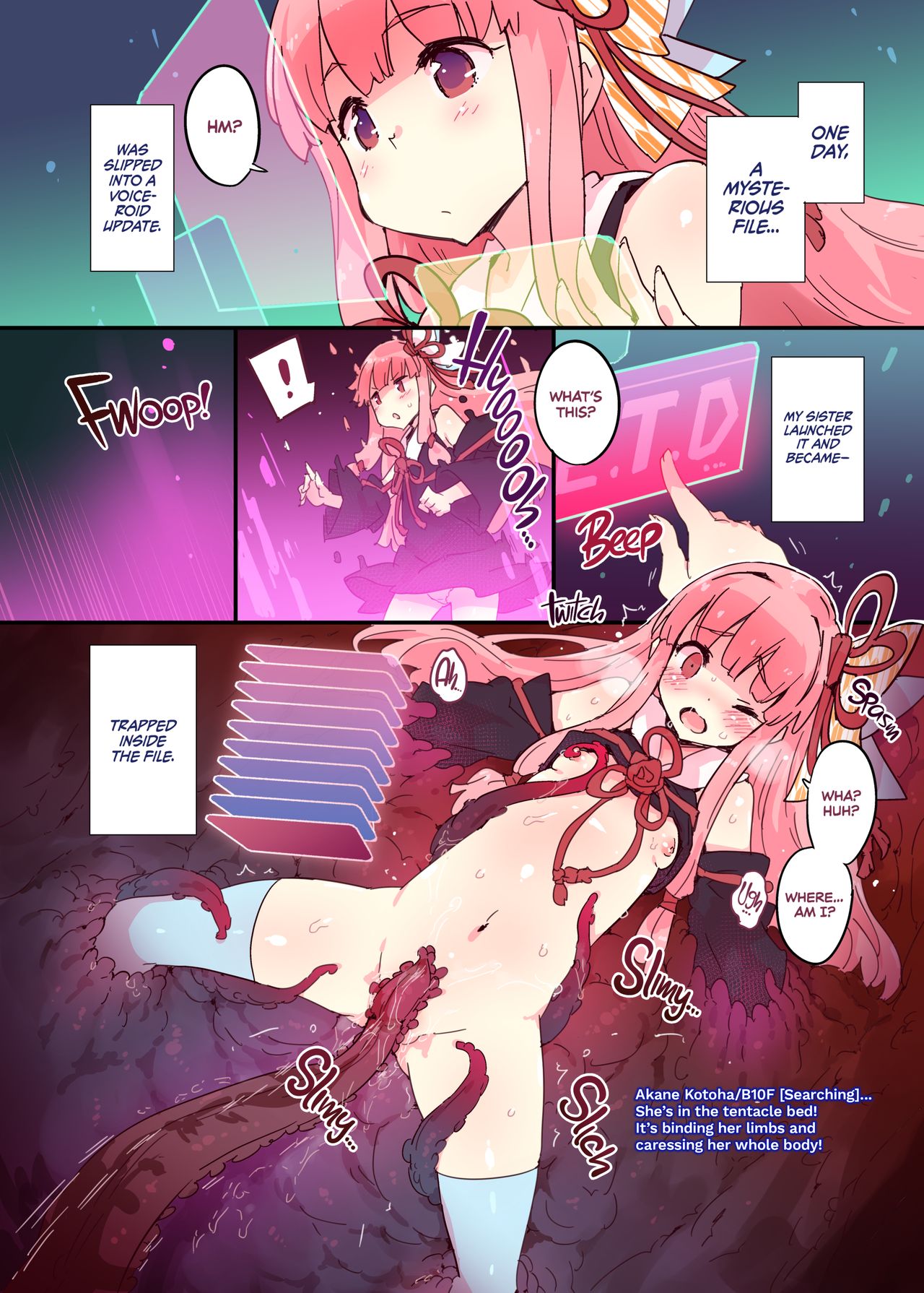 [Dr.VERMILION (Petenshi)] Kotonoha shimai Ero trap dungeon | Kotonoha Sisters in – Page 3