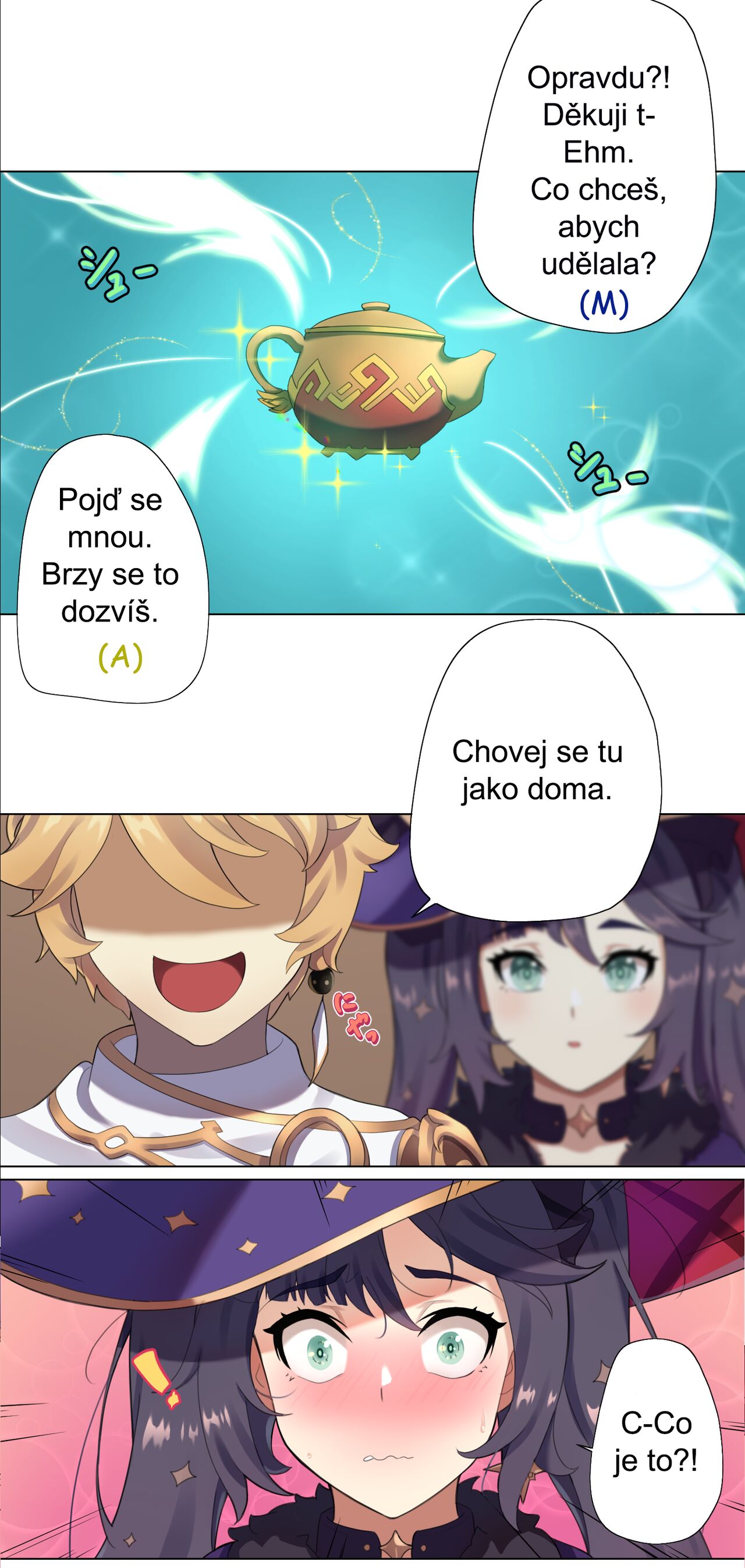 [AngryKuma] モナ (原神) (Czech) – Page 2