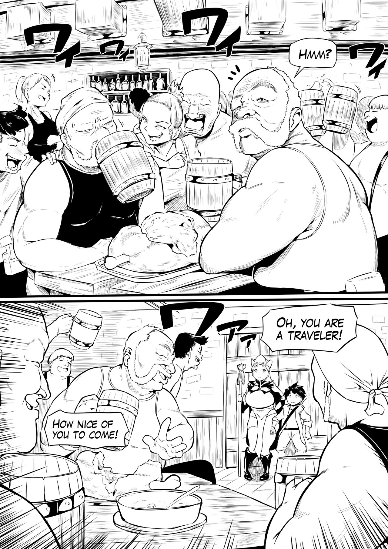 Read [Oni Kizoku] Orc Tavern [English] | HentaiHand