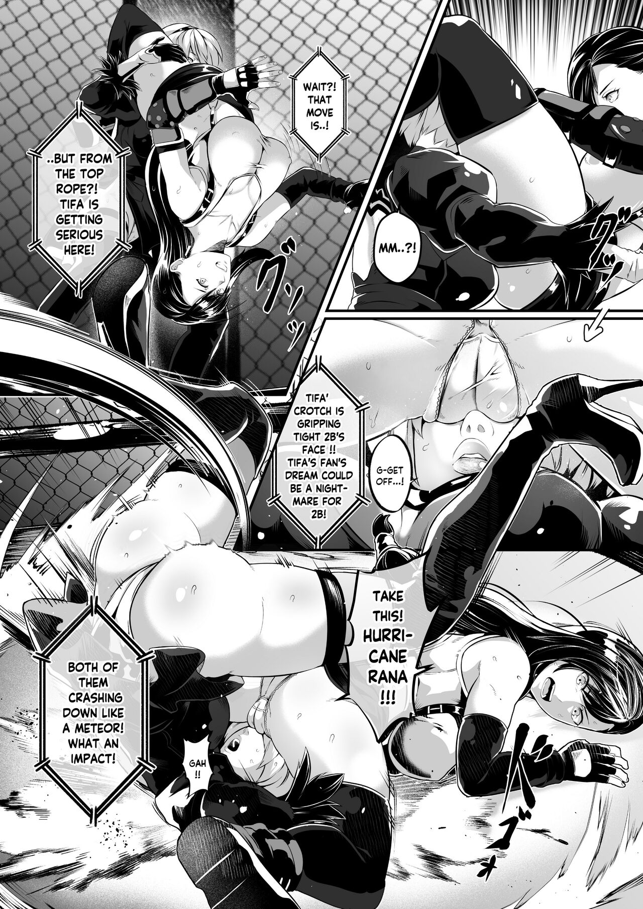 Square off! 2B vs Tifa – Page 23