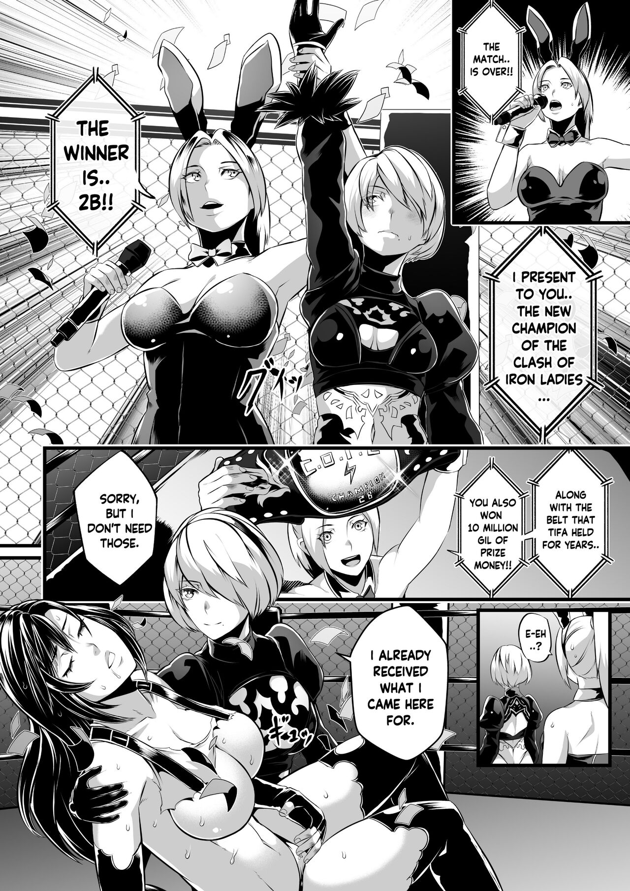 Square off! 2B vs Tifa – Page 41