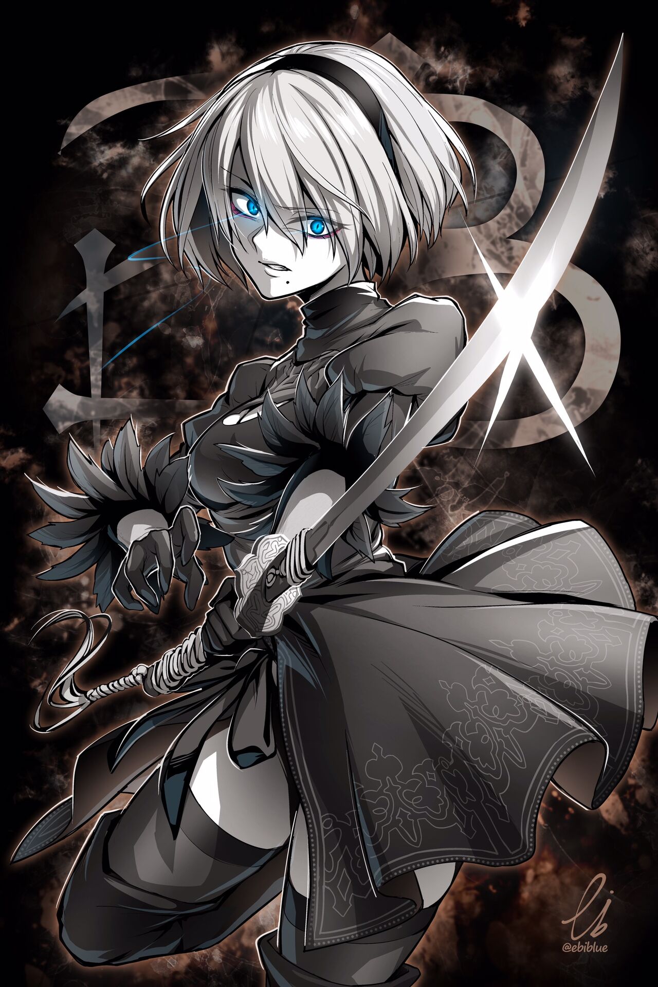 Square off! 2B vs Tifa – Page 7