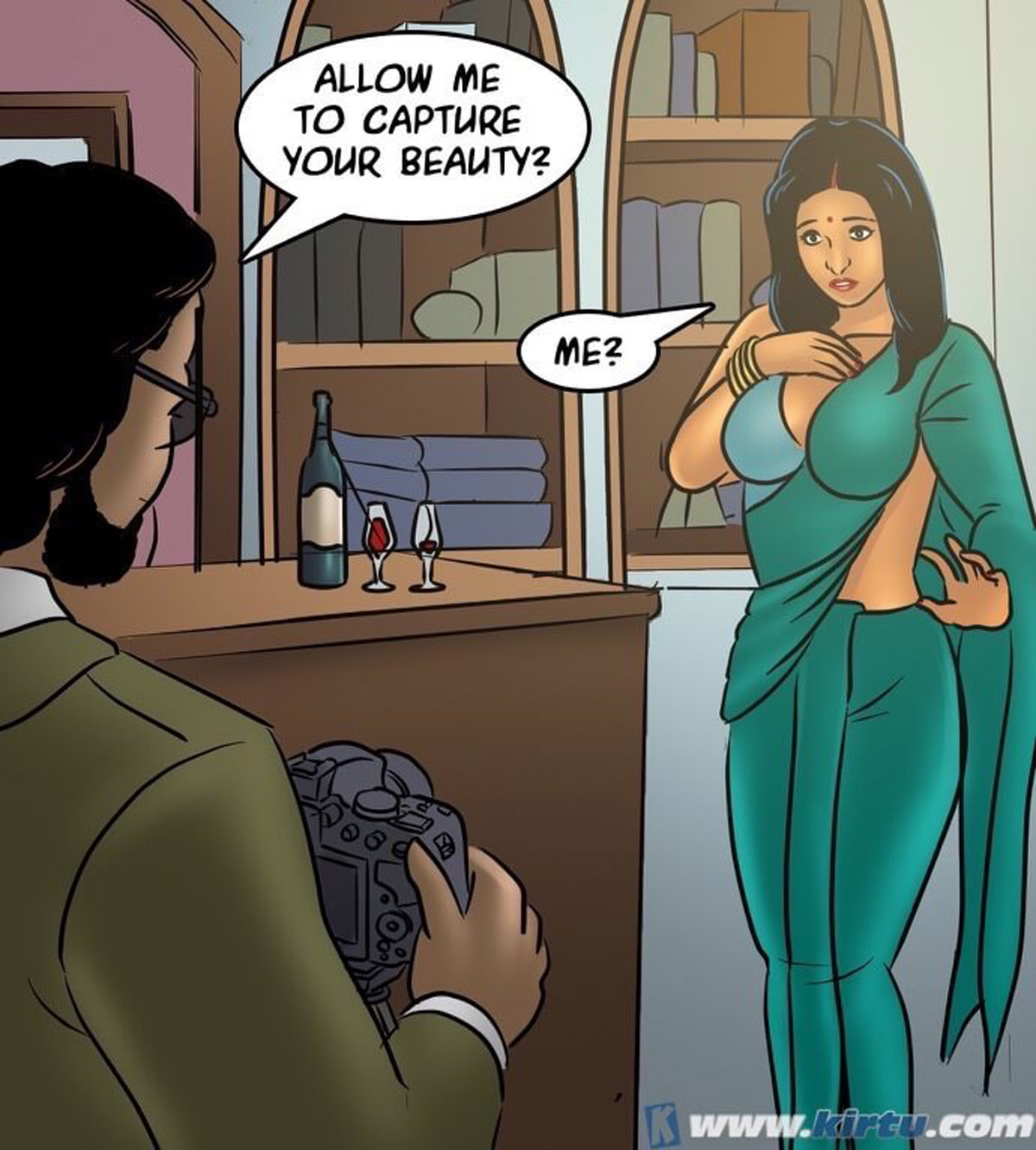 Read Savita Bhabhi 77- Working Overtime | HentaiHand