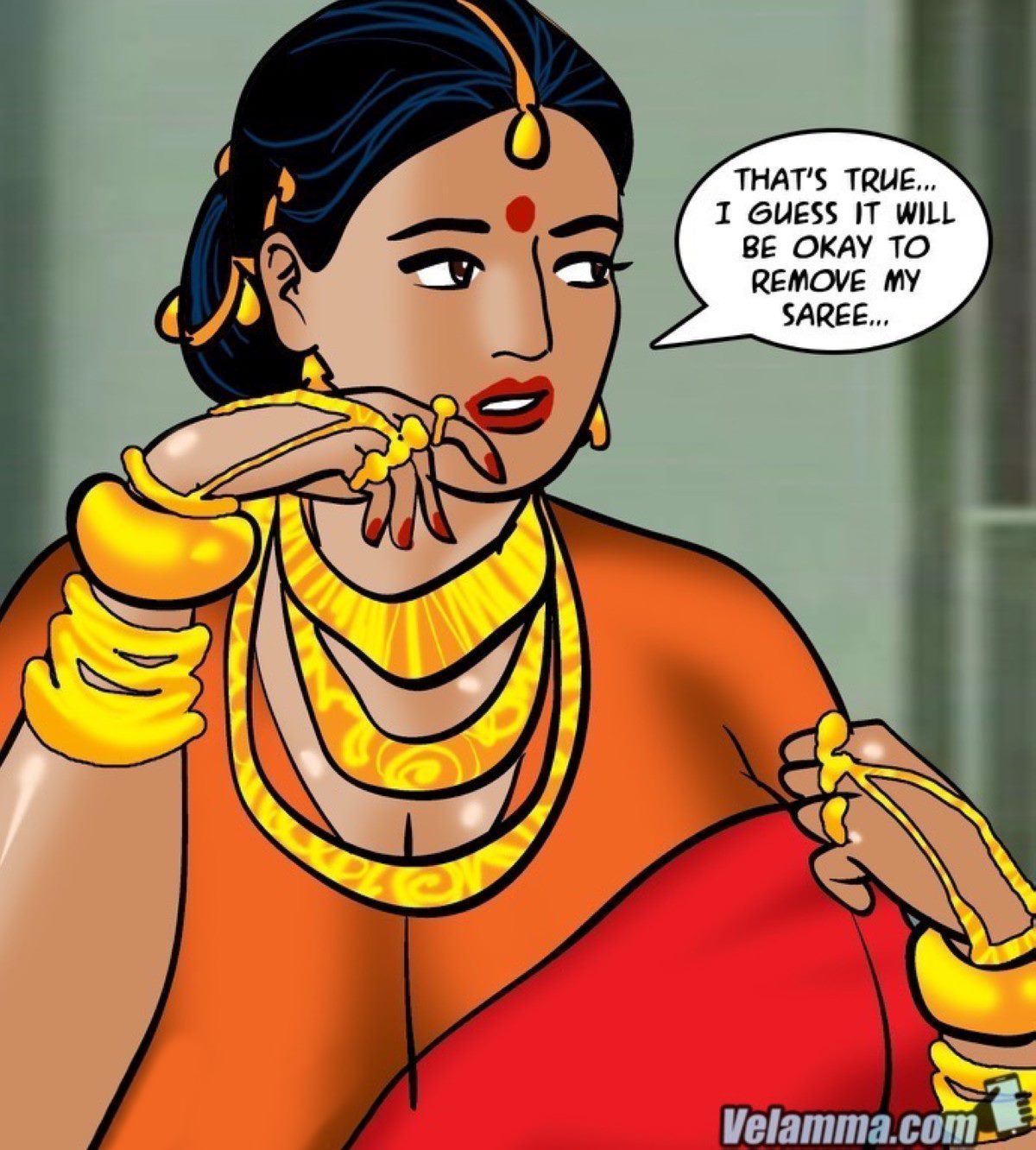 Read Velamma 65- Trapped in Bank Vault | HentaiHand