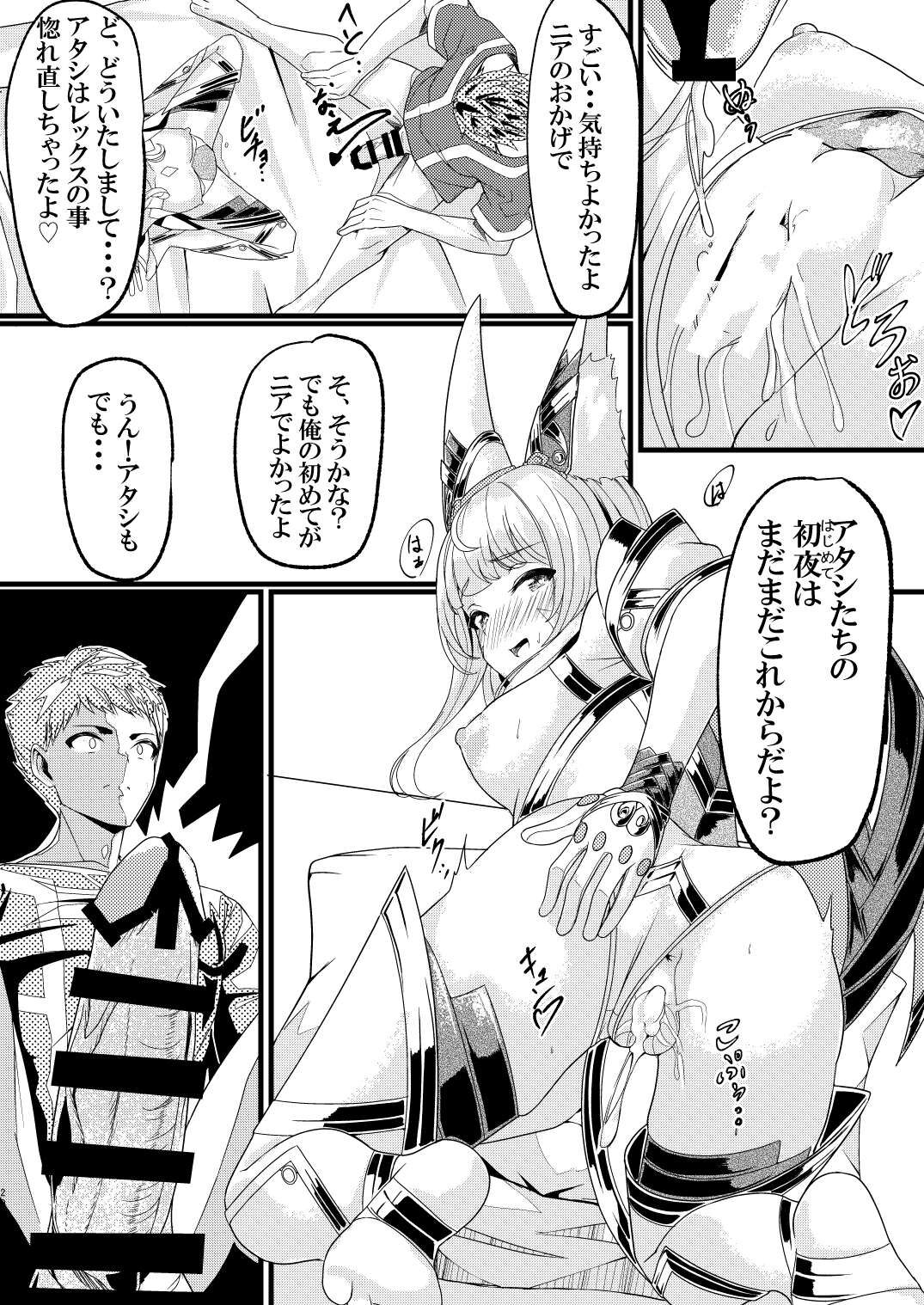 (C101) [腹イタ産業 (シロパカ)] 交わりの日 (ゼノブレイド2) – पृष्ठ 20