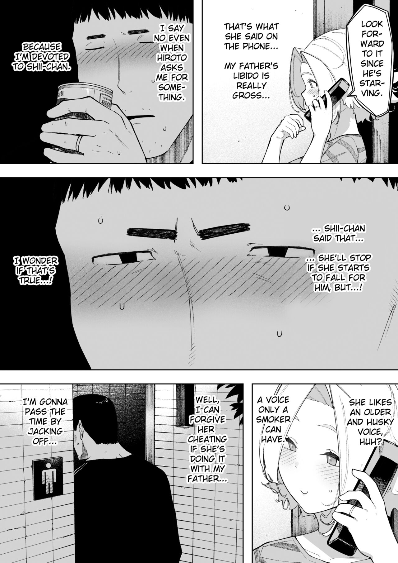 [NT Labo (NT Robo)] Aisai, Doui no Ue, Netorare 7 Tears of Father [English] [Fat – Страница 19