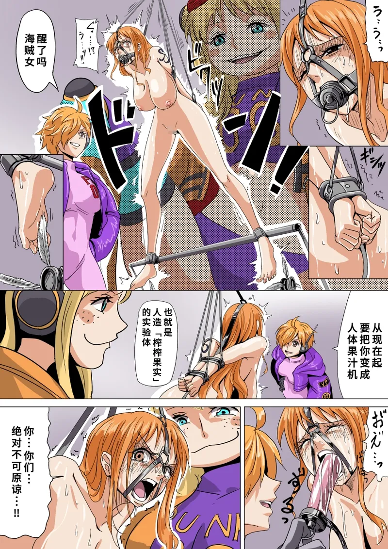 (同人誌) [ショキガタ18] 尋問されるナミとロビン 2[廉价汉化组] – Page 3
