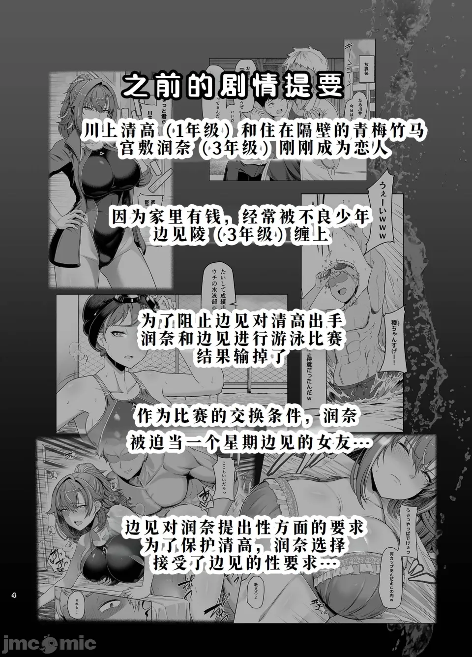 [廉价汉化组][8cm (はっせん)] レンタル水泳部カノジョ (オリジナル) 2[DL版] – Page 3