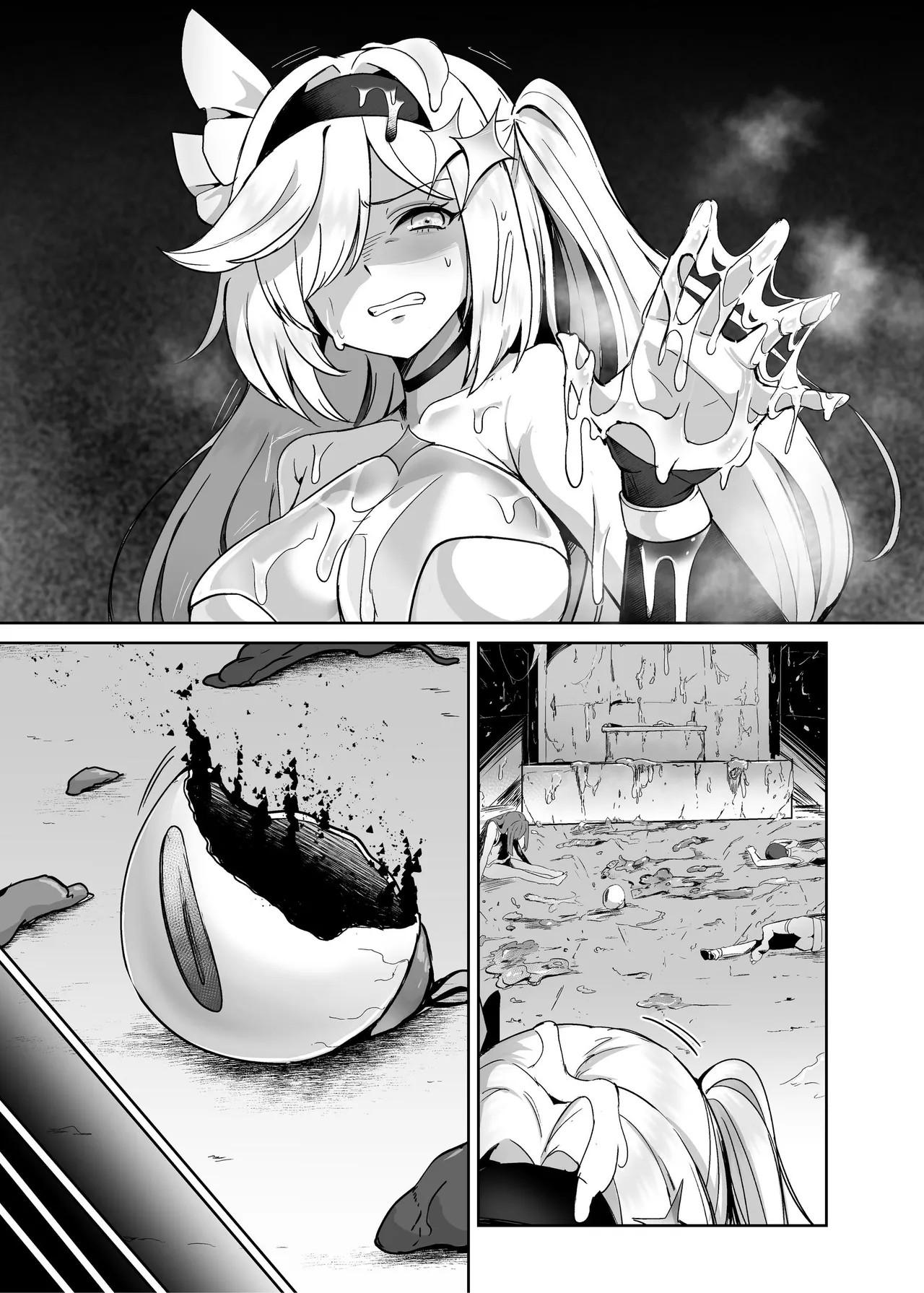 [聖華快楽書店 (エルトリア)] 魔法少女セイントリリィ・男根 ～フタナリを生やされた魔法少女がチンポ狂いに堕ちるまで～ – Página 89
