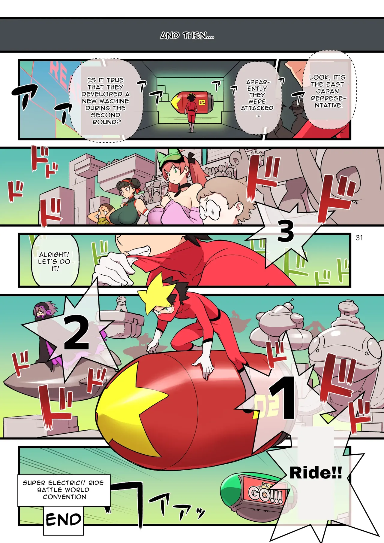 SUPER DENDO RIDE BATTLE – صفحة 31