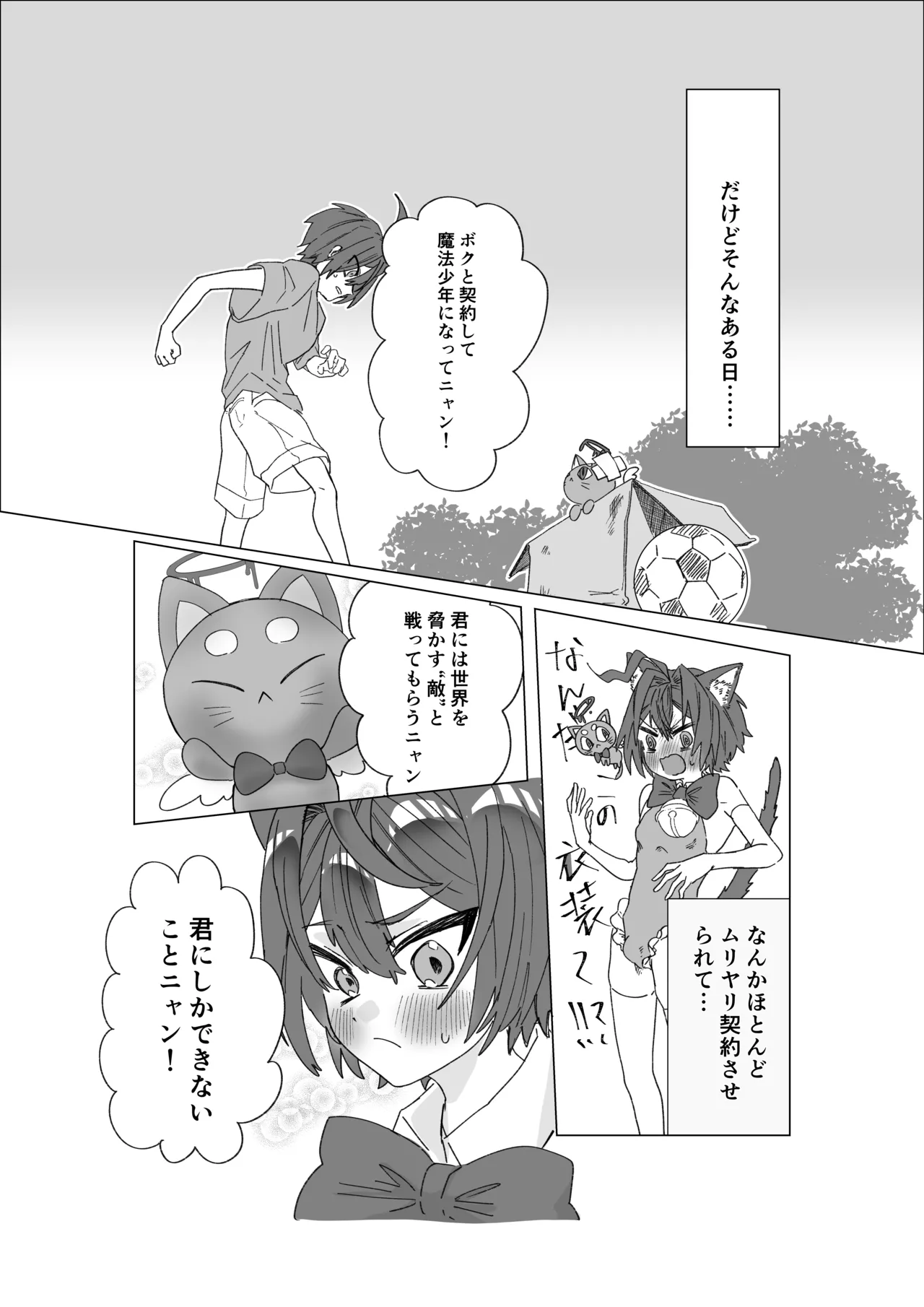 [胃須の研究所] 魔法少年が酷いコトされる本 – Halaman 4