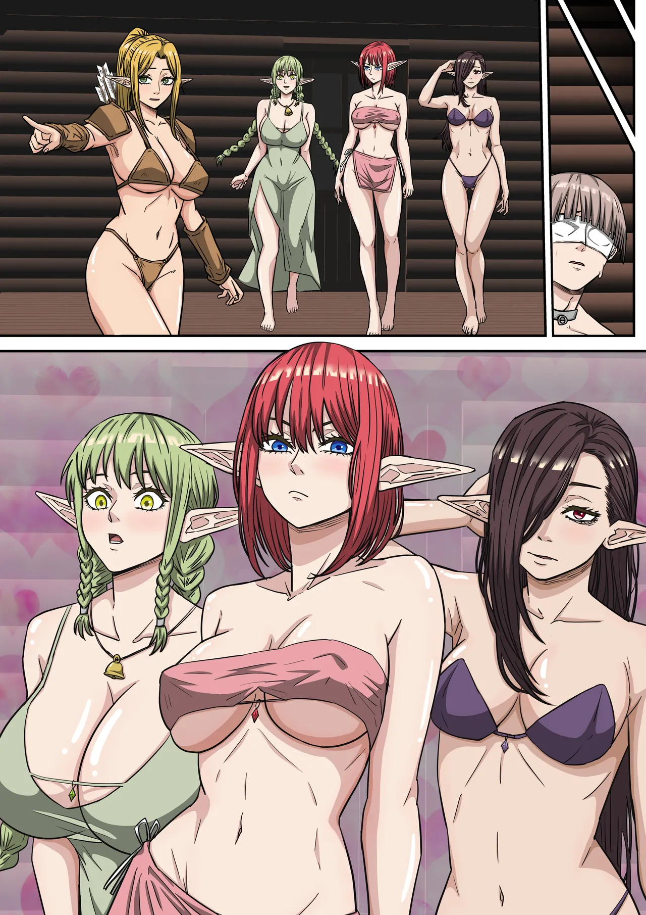 [ばななすたいる] エルフ村で繁殖奴○になりました – Page 42