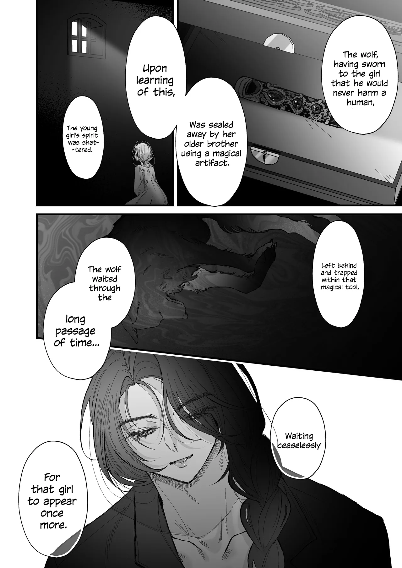 The howling wolf never forgets its promise. – 页 53