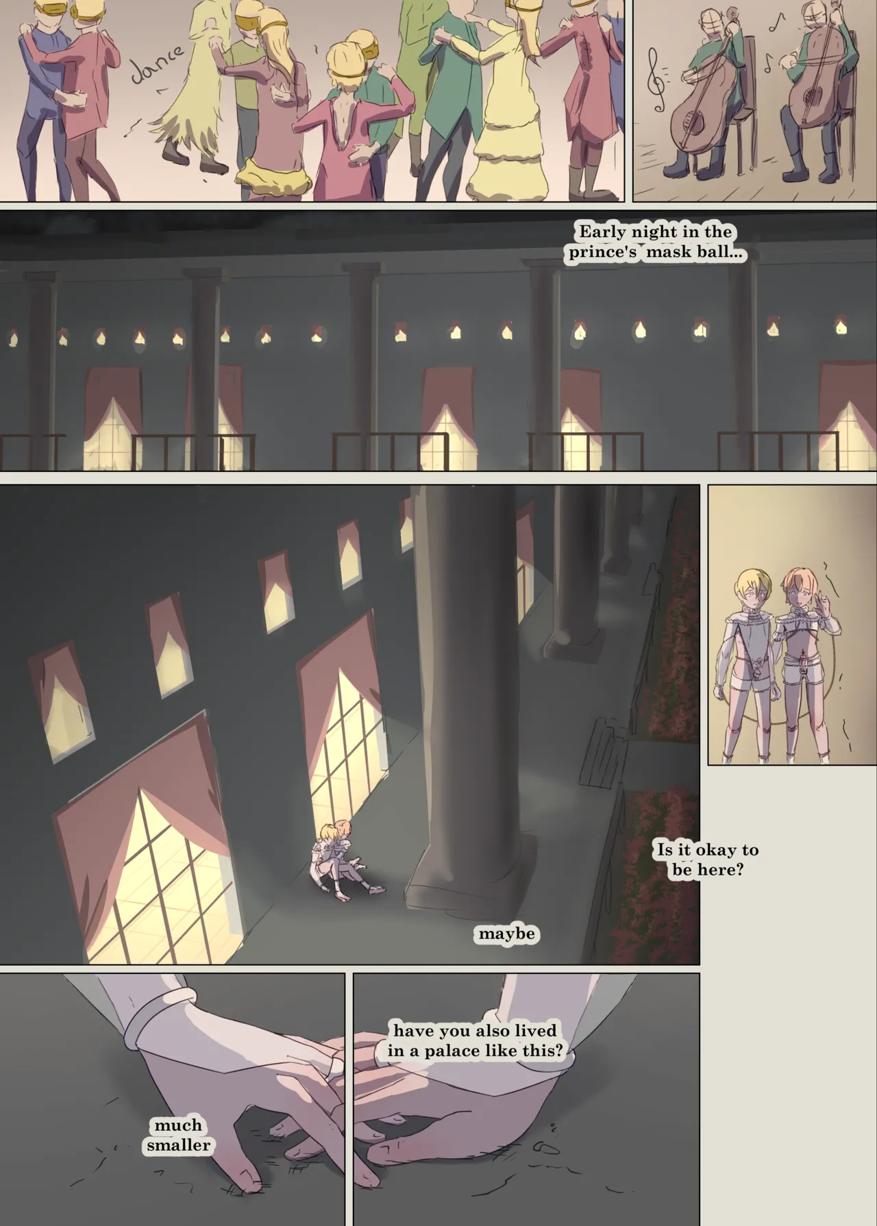 We are servants at a mask ball! – Страница 16